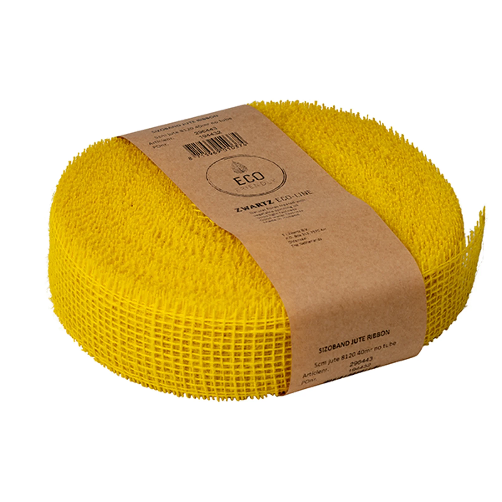 Material packaged with a paper band