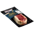Skinpack met steak label