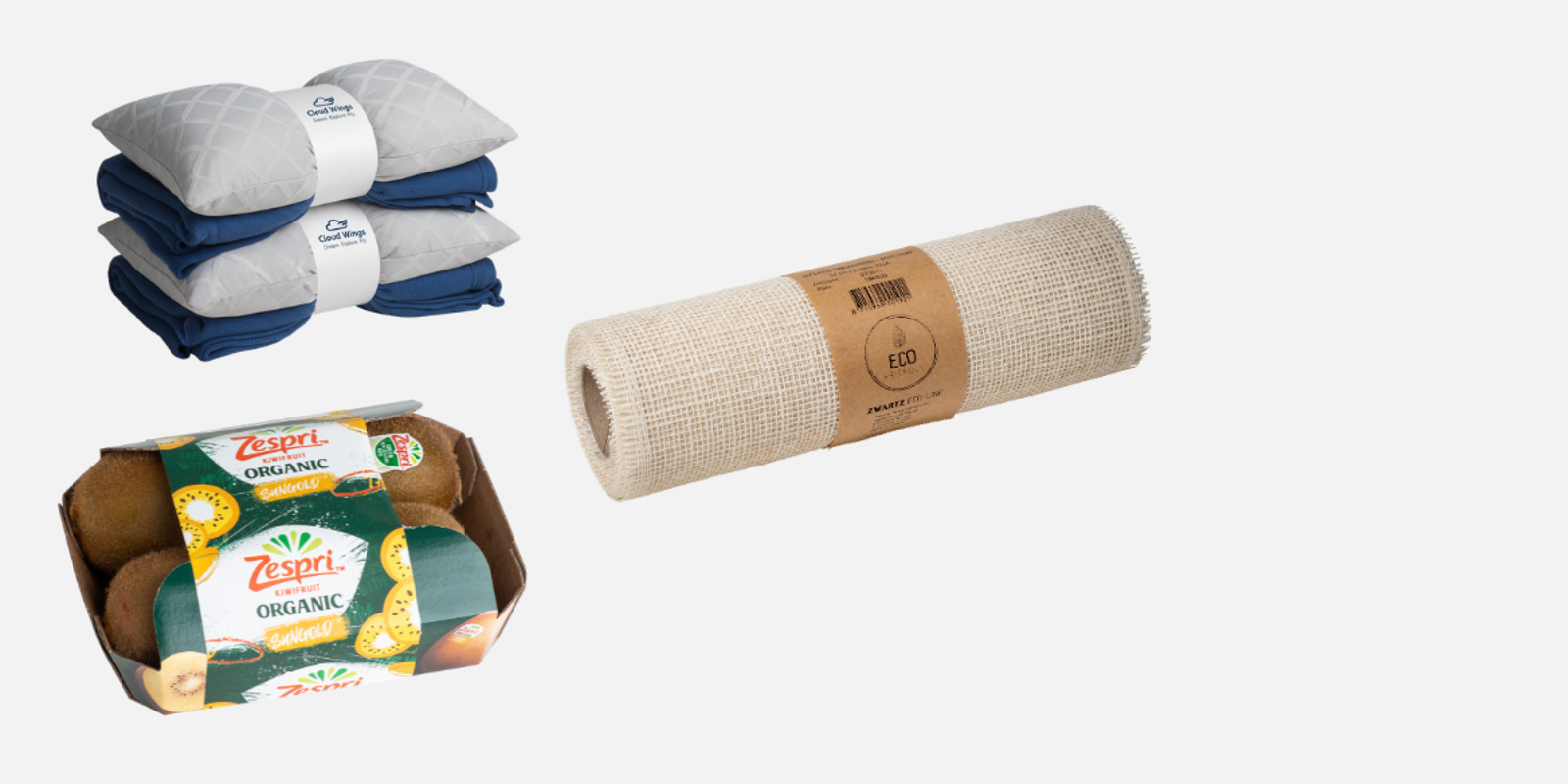 Products being labelled